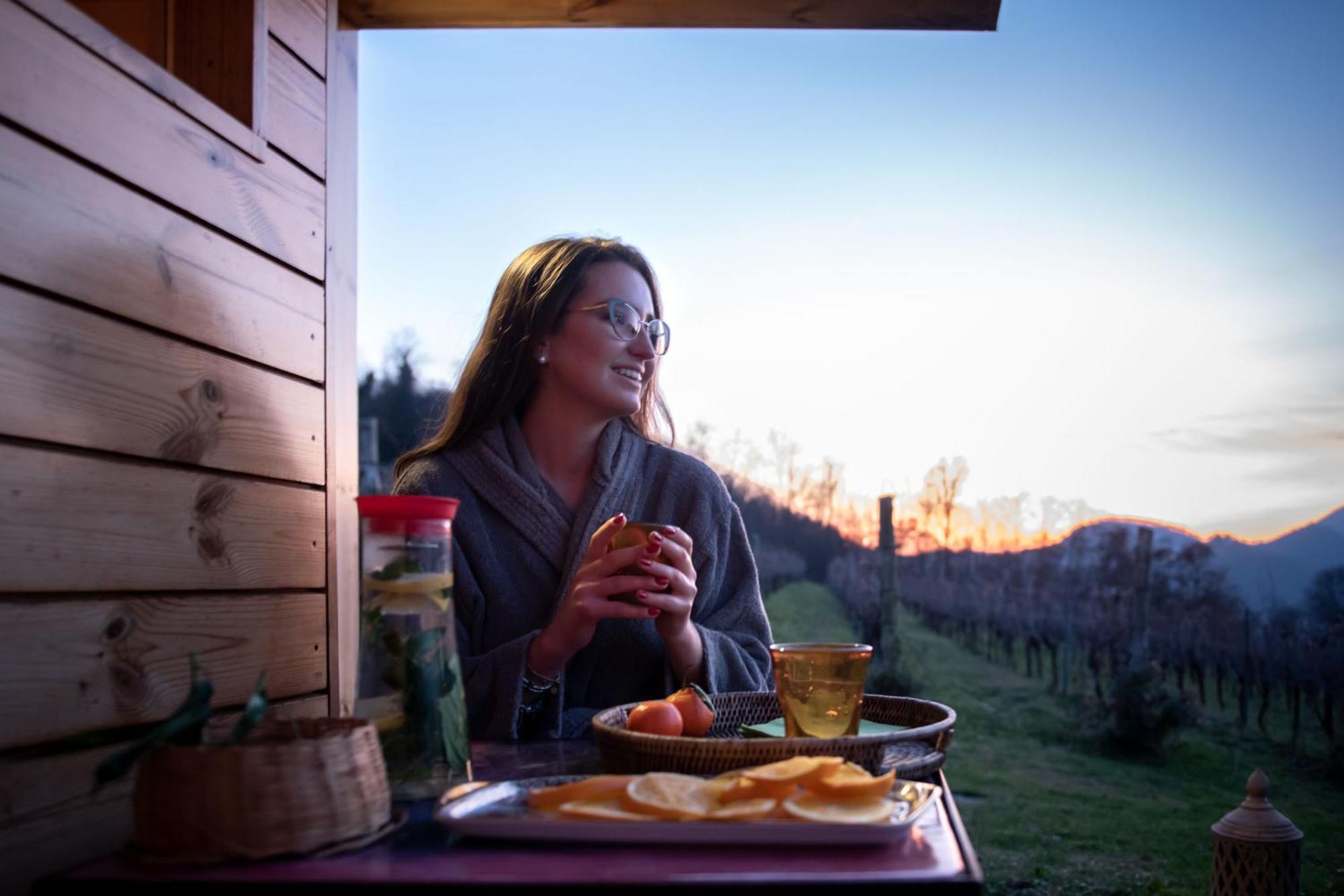 Agriturismo Terre Bianche Apartment Teolo ภายนอก รูปภาพ