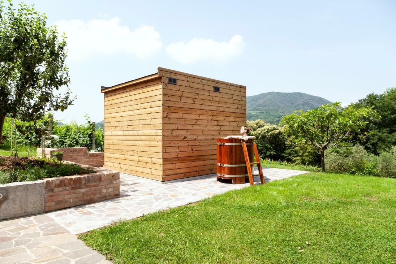 Agriturismo Terre Bianche Apartment Teolo ภายนอก รูปภาพ